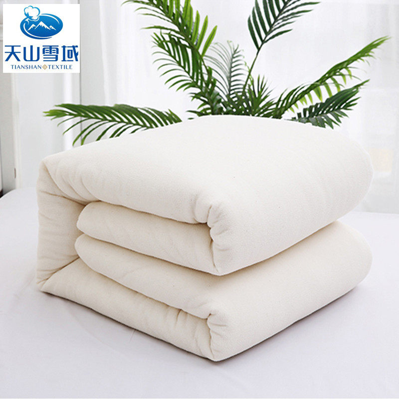 新疆棉被网纱被芯新疆长绒棉花被子磨被棉絮天山雪域棉胎冬被新品,床上用品,棉花被,淘宝优惠券,粉丝福利购,淘宝优惠卷