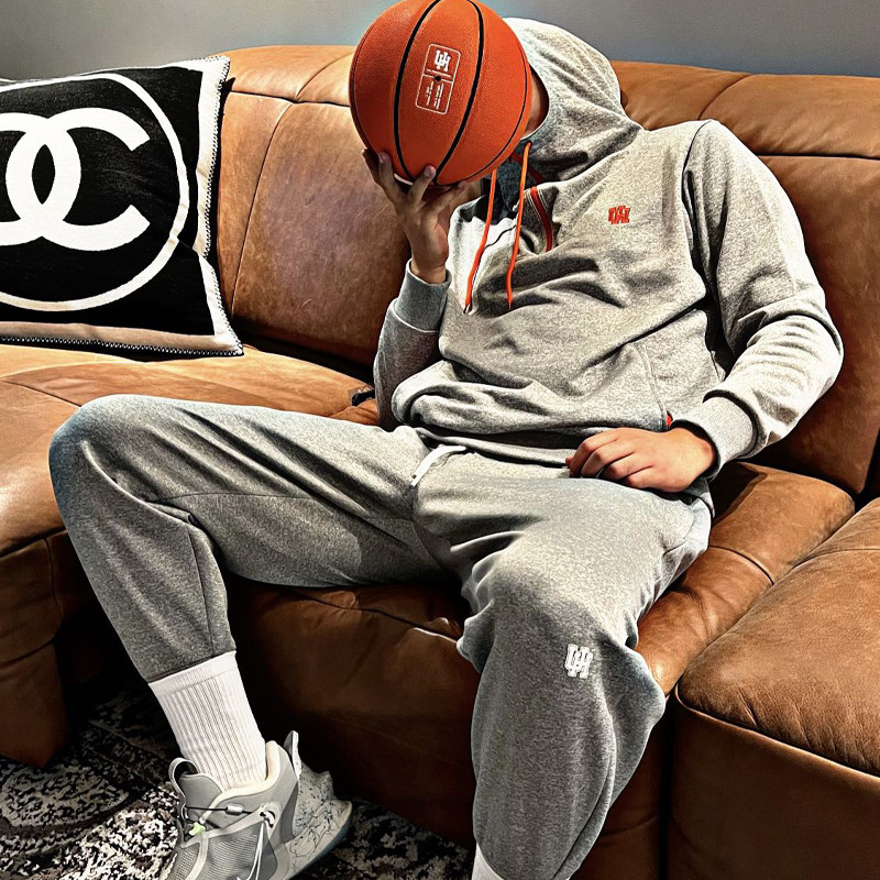 UH BALLER运动长裤男宽松束脚篮球卫裤春夏季美式束腿春季训练裤