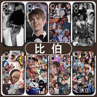 贾斯汀比伯同款手机壳适用苹果16适用华为pura70周边Justin Bieber适用OPPO适用vivo适用小米15适用荣耀300软