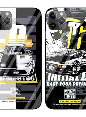 头文字D手机壳车牌86适用红米13C/9A/10X/12/K70/30I/40S/50/60E/NOTE14/13R/9/11T小米14/13/11/PRO+/4G/TUR