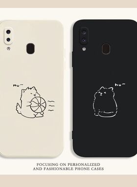 情侣手机壳吹风猫咪适用IQOOZ9/13/5S/7X/8/9/1/PRO/NEO10/11S/U8x/Z9X/SE/T/6/27/VIVOX90/80/70/60/50/30/1