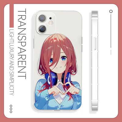 手机壳二次元中野三玖比