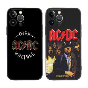 澳洲摇滚乐队手机壳ACDC适用iphone15苹果14/13/12/11/X/xr/plus/pro/6s/7p/8/se23/mini/max/XS周边第二三代