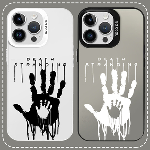 死亡搁浅手机壳适用苹果16pro胶带小岛适用opporeno12游戏适用荣耀200周边适用vivox100s适用华为Pura70ultra