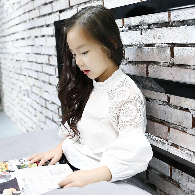 Chemise fille à manche longue - Ref 2085293 Image 4