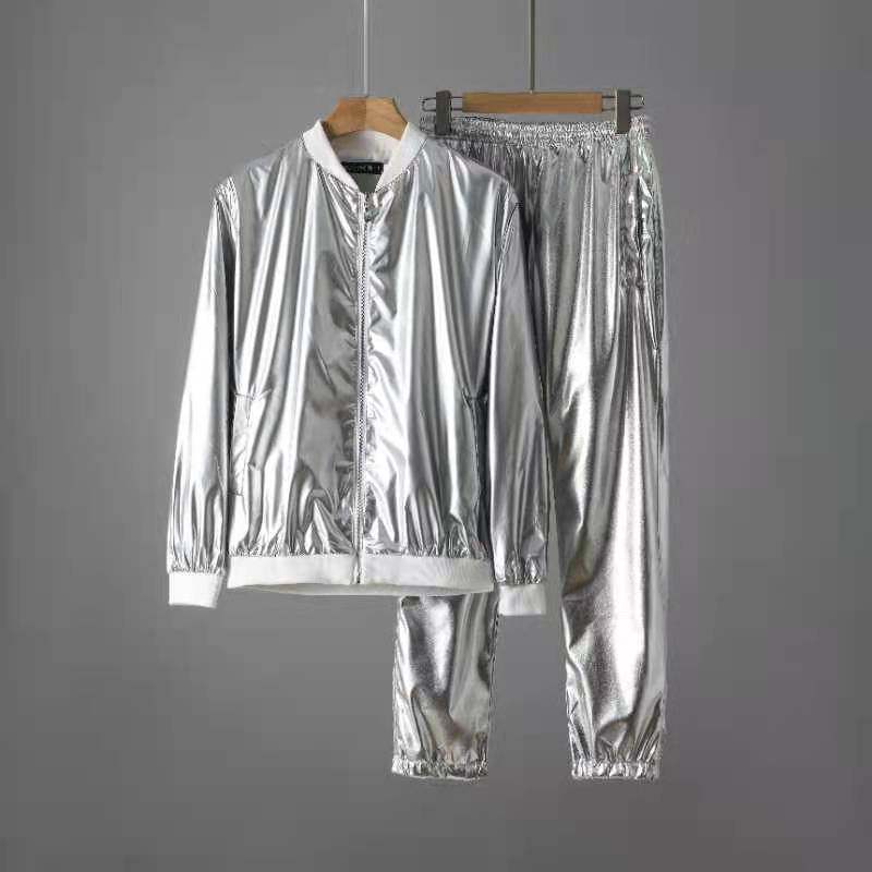 上衣裤子套装情侣装男生女生表演服舞蹈服自由搭配，男装休闲套装，星座1804