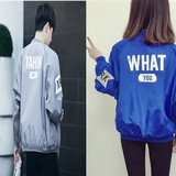 夏季新款外套女学生韩版宽松百搭棒球服，女装短外套，星座1804