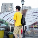 男装一套搭配帅气潮流短袖t恤短裤个性成熟休闲男士夏季套装韩版，男装牛仔裤，星座1804