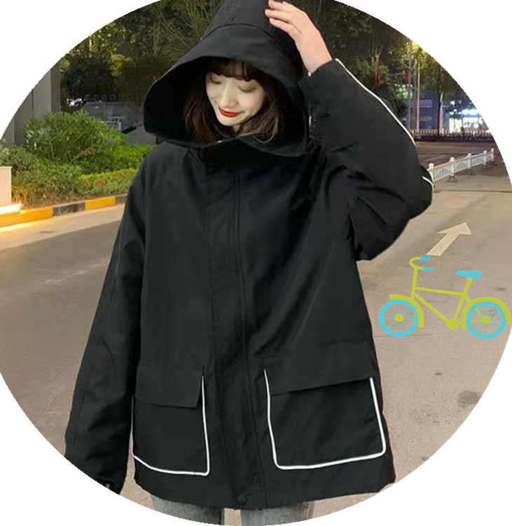 连帽防晒衣服男薄款大码工装夹克外套ins夏季青年宽松透气休闲,男装防晒衣,星座1804