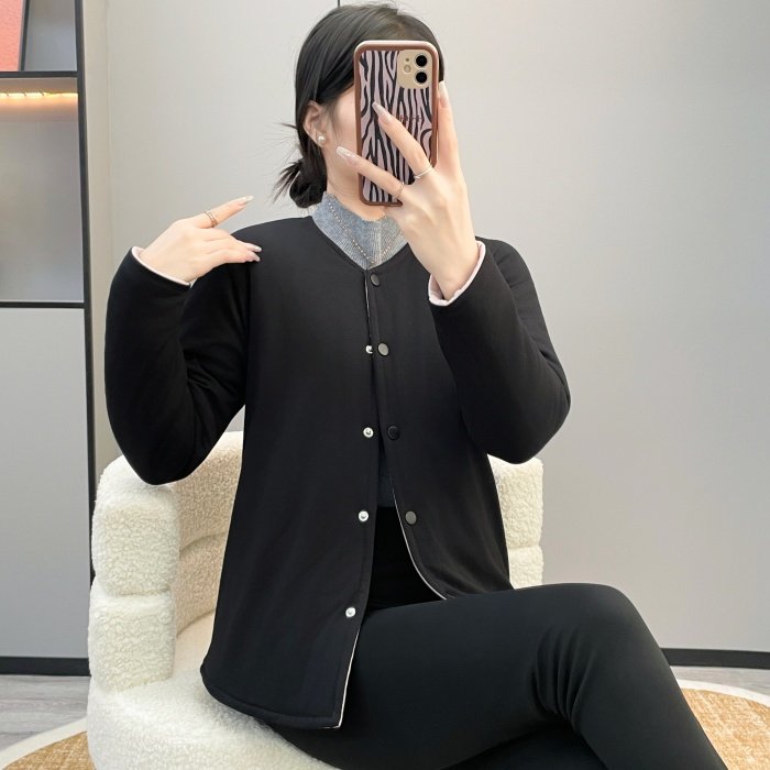 新疆纯棉花女士棉衣手工保暖养生排湿寒修身内穿棉袄居家休闲棉服