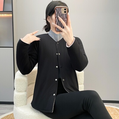 新疆纯棉花女士保暖修身棉衣