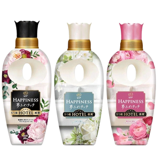 日本原装P&G宝洁HAPPINESS精油留香芬芳护衣防皱防静电衣物柔顺剂