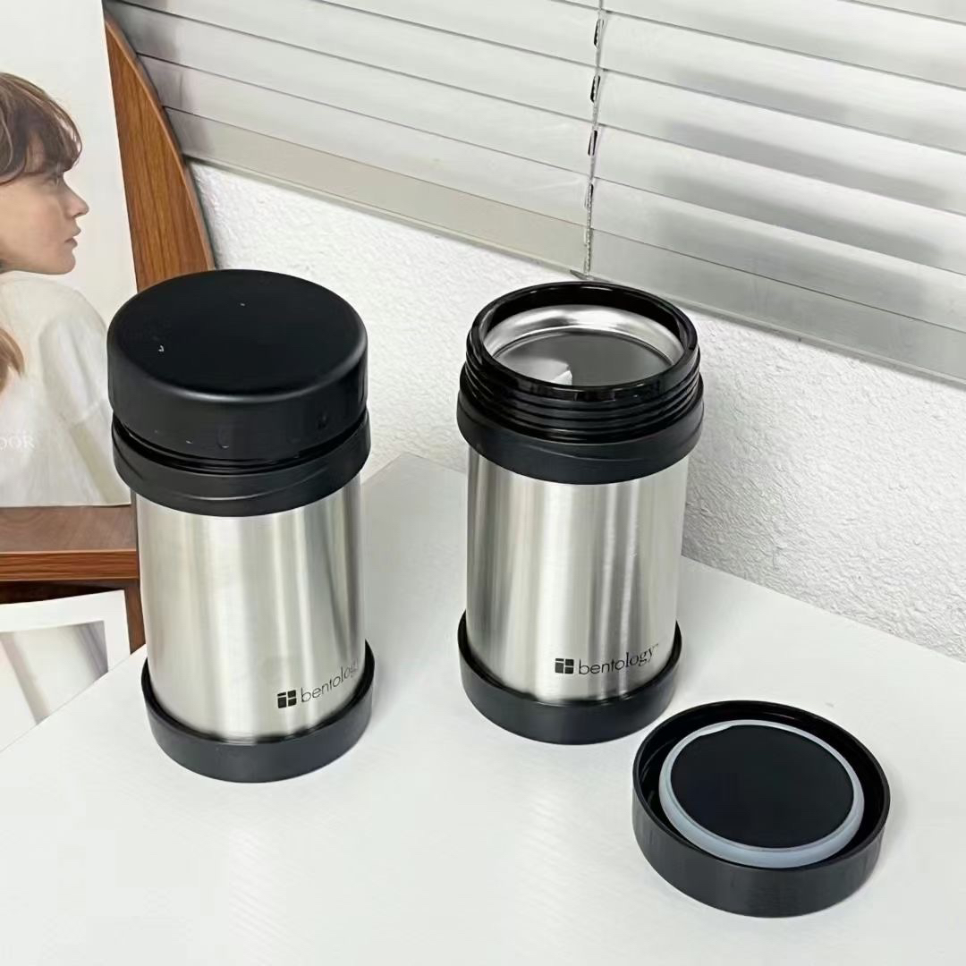 出口订单！不锈钢真空绝缘食品罐保温杯