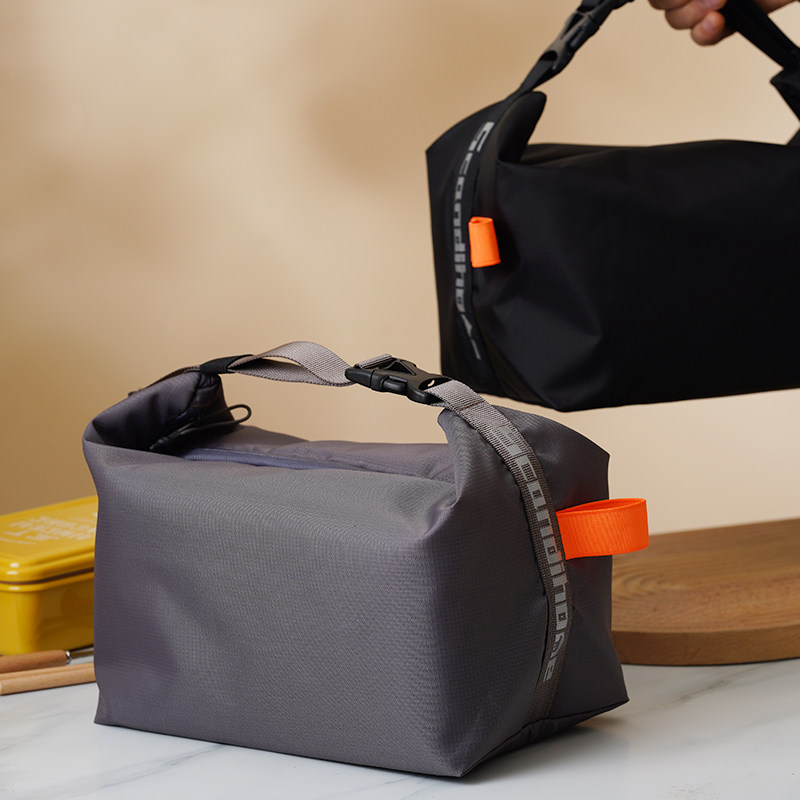 大容量时尚保温便当袋上班族手提包防水防油饭盒袋学生手拎便当包,收纳整理,饭盒袋,淘宝优惠券,粉丝福利购,淘宝优惠卷