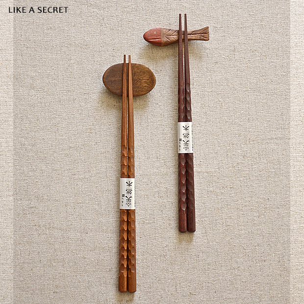 复古筷子印尼日式高档创意风铁木