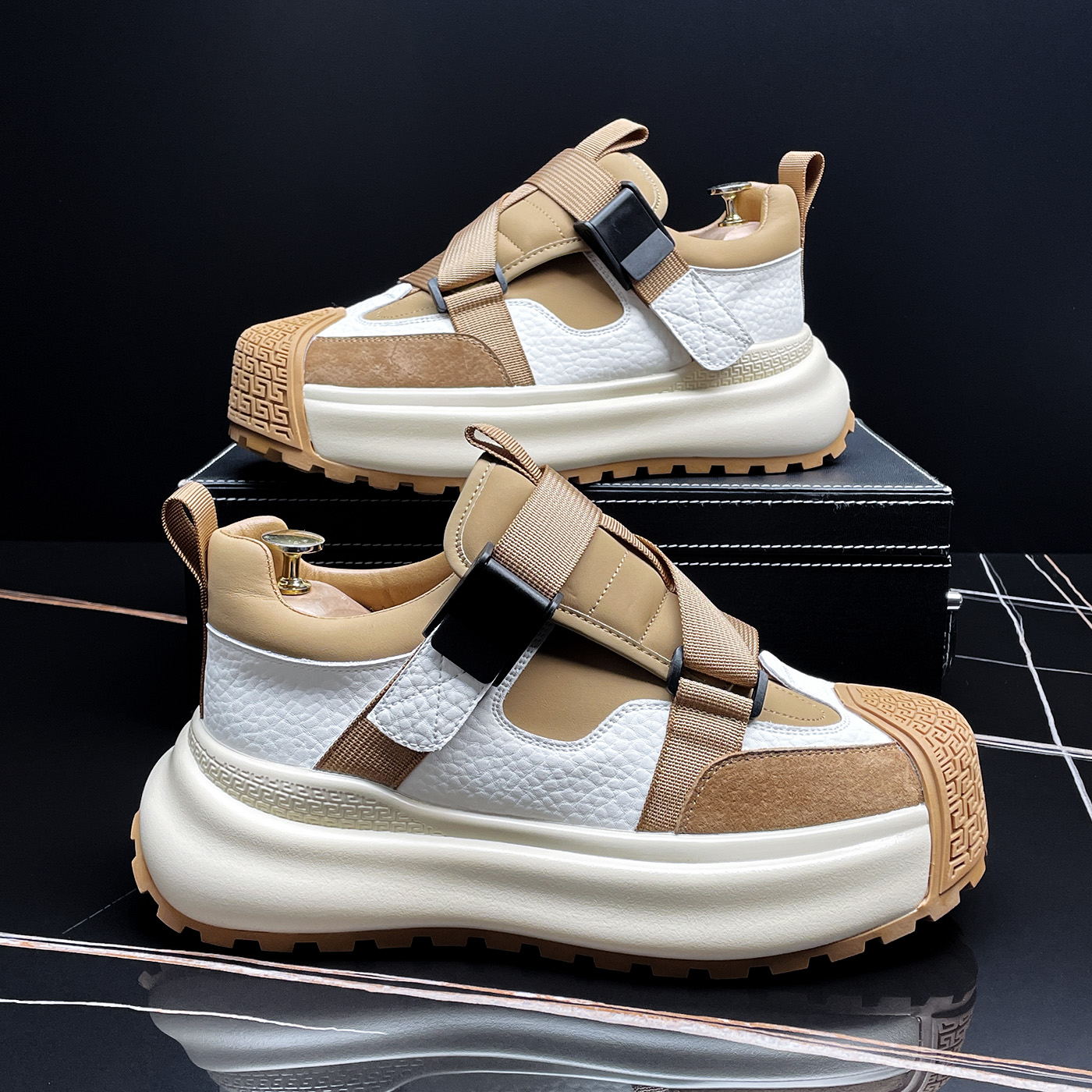 软底舒适时尚百搭老爹鞋男款