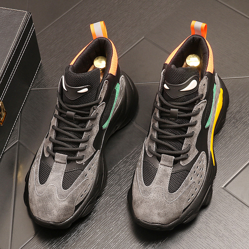 ins老爹鞋男鞋2025秋季新款潮牌高帮鞋子男百搭旅游运动休闲鞋男,流行男鞋,老爹鞋,淘宝优惠券,粉丝福利购,淘宝优惠卷