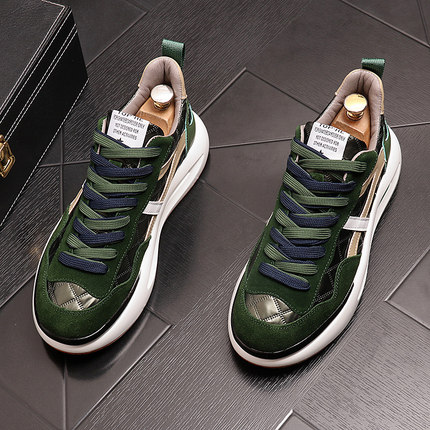 欧洲站网红爆款老爹鞋ins潮男厚底气垫休闲鞋子增高男鞋旅游鞋潮