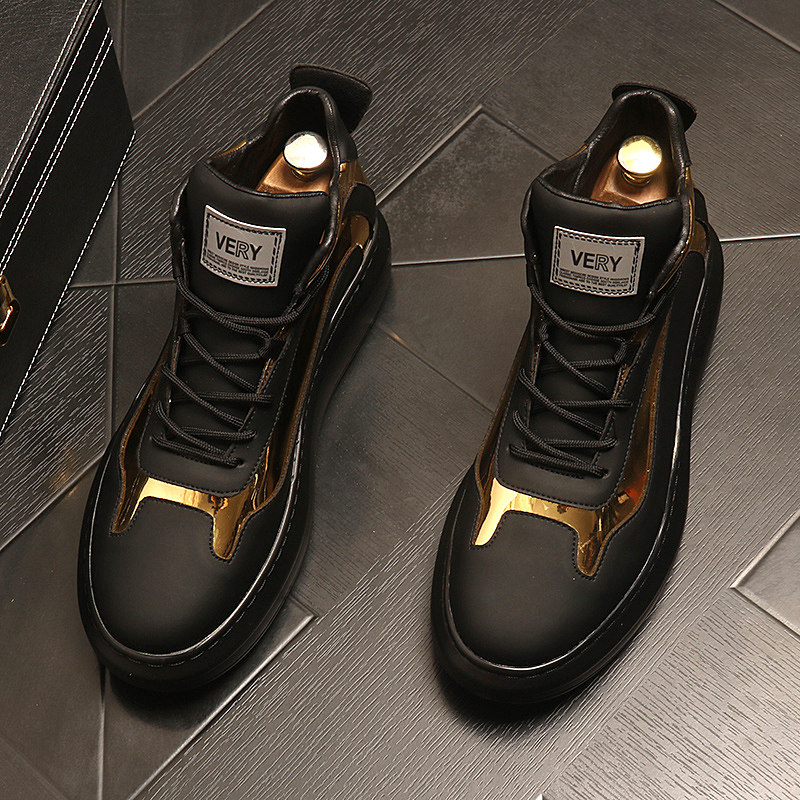 欧洲站潮牌男鞋2025新款秋季款时尚中帮马丁靴韩版百搭男士高帮鞋,流行男鞋,高帮鞋,淘宝优惠券,粉丝福利购,淘宝优惠卷