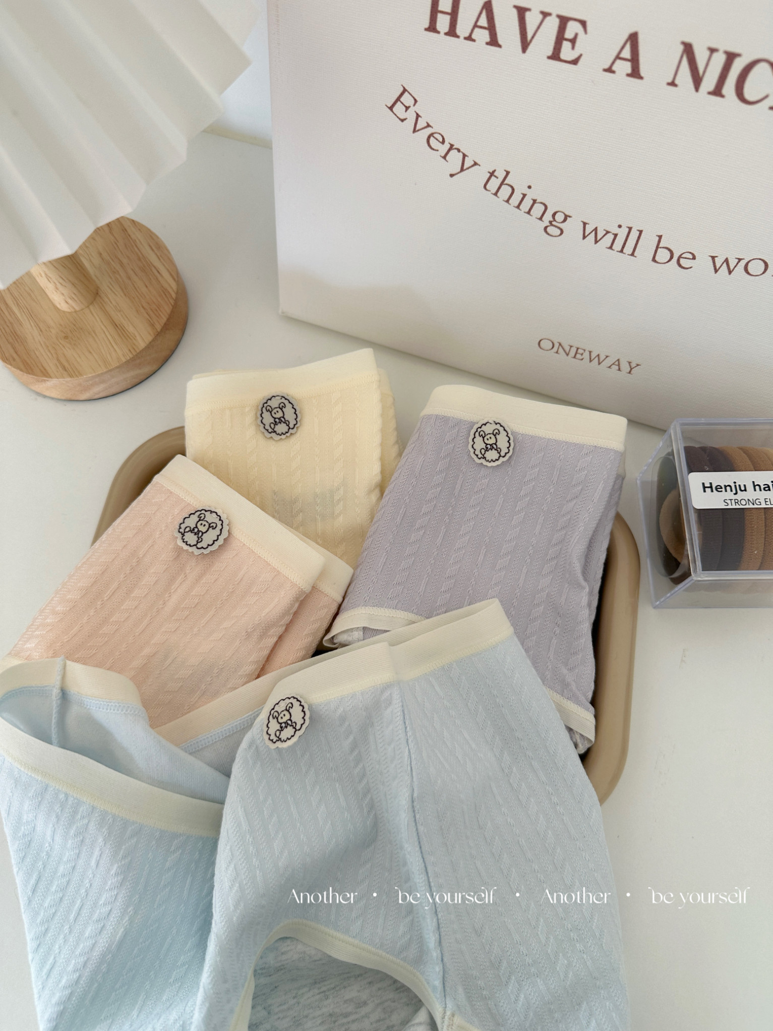 "大姨妈守护神"女生生理内裤女例假月经期防侧漏安全姨妈裤中腰