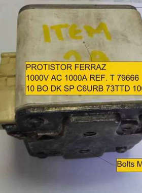 Ferraz / 1000V1000A REF T79666 10 BO DK SP C6URB 73TTD 1000S