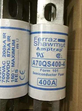 Ferraz 熔断器A70QS400-4 A50P50-4/100-4/250-4/60 400A 700V