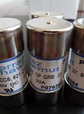 Ferraz保险管CC6，621 CP GRB 27.60 32 660VDC 32A P076304
