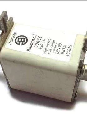 Bussmann熔断器170M2698 63A 690V DIN 00