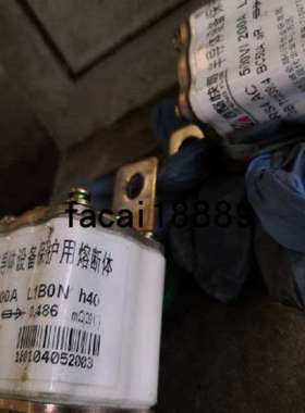 西熔西整 快速熔断器RS4-AC500V 200A L1B0N BC50KA 40*40 1L