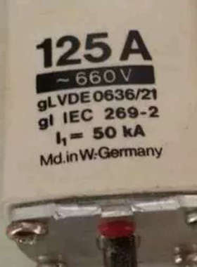 LINDNER熔断器NH0-125A gL 690V 50KA