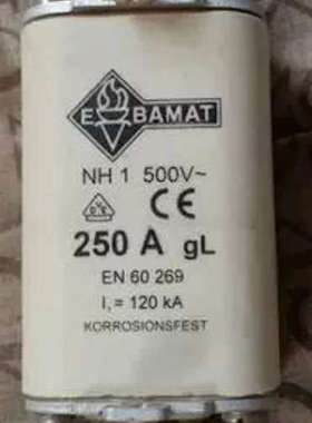 EBAMAT熔断器NH1 250A 500V gL 120KA EN 60269