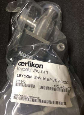 Oerlikon 慢抽阀 真空规/阀Leycon Vacuum Leycon LEYCON BAV16