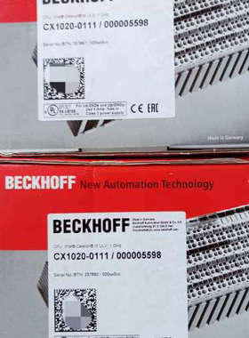 22年全新CX1020-0111BECKHOFFCP议价