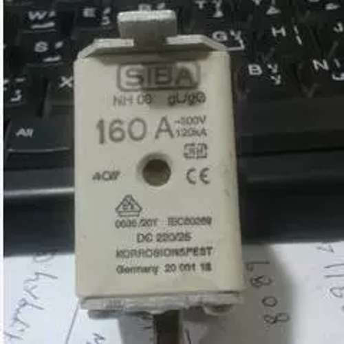 SIBA熔断器NH00 160A 500Vac 220Vdc 120KA gL/gG (2000113)