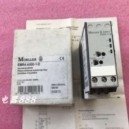 原装正品MOELLER金钟穆勒继电器EMR4-A500-1-D