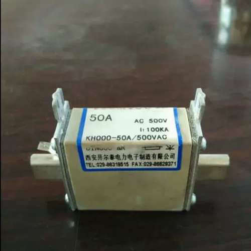 Kaiert插刀系列熔断器KH000-50A 25A/28A/63A/80A 500V aR