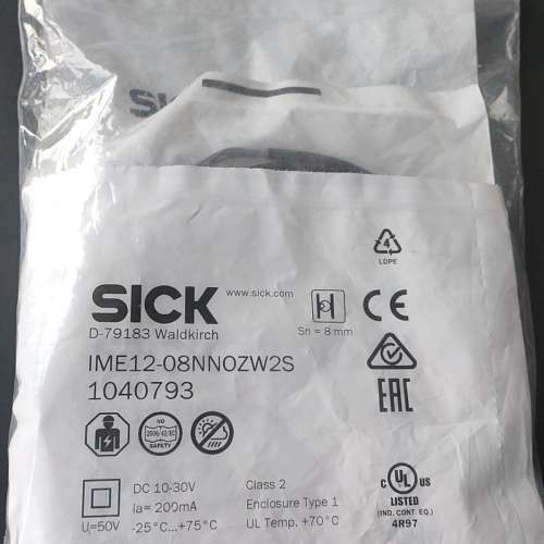 德国SICK感测器货号1040793 IME12-08NN议价