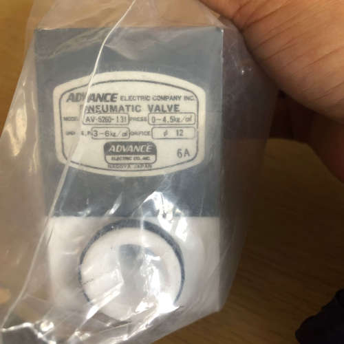 ADVANCE VALVE AV-5260-131PRESS 0-4.5KG/cm3/P3-6KG/cm3/12