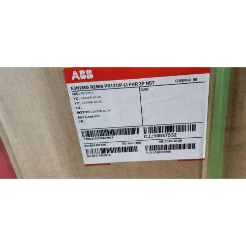 询价ABB框架断路器E2B2000.R2000.PR121/P-L1.FHR.4P.M220AA