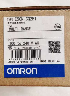 全新原装温度控制器E5CN-C2BT E5CN-CQ2BT