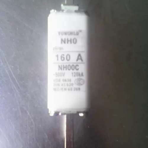 TOWORLD熔断器NH0-160A 500V 120KA gG/gL 直拍