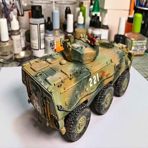 现货 1/35 中国陆军 ZSL-92B APC 轮式装甲车 感兴趣的话点“我