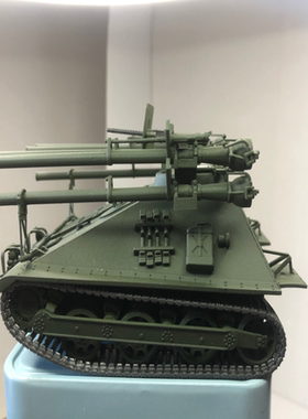 1:35爱德美模型美国陆军M50A1自行突击炮模型，成品做工如图（本