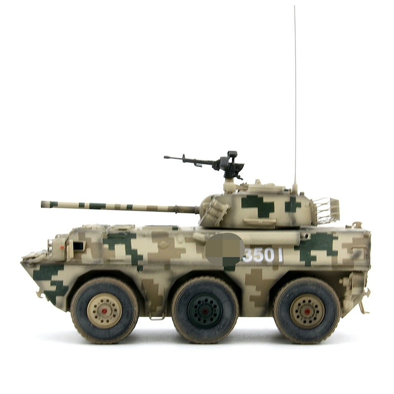 unistar1：72 PLL-05轮式突击战车自行迫榴炮合金成品模型   沙