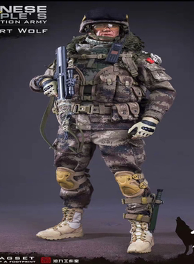 1/6兵人模型 FLAGSET FS73025 沙漠战狼售出不退不换全新未拆的