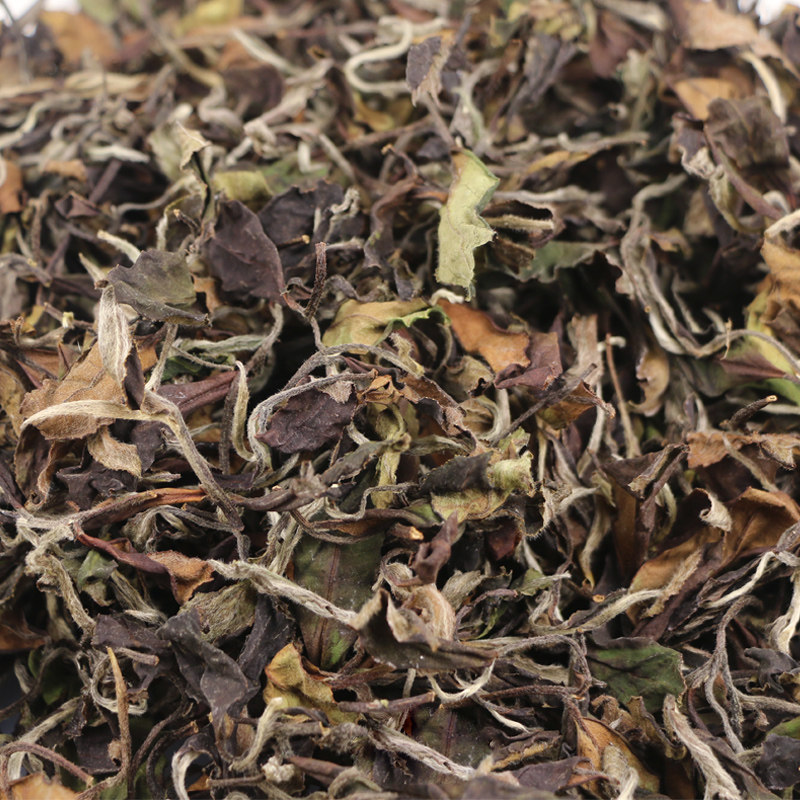 品茗桂香高山白茶福鼎大白茶春茶寿眉传统日晒散茶5斤装适合储存