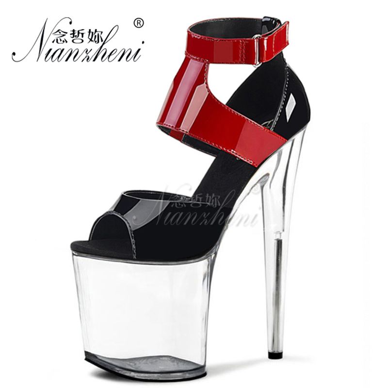网红高跟鞋女公分防水台大码