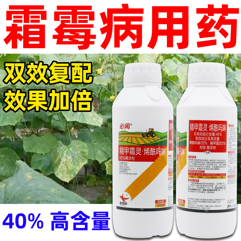 霜霉病专用药黄瓜莴笋杀菌剂农用植物农药细菌性杀菌剂精甲霜灵