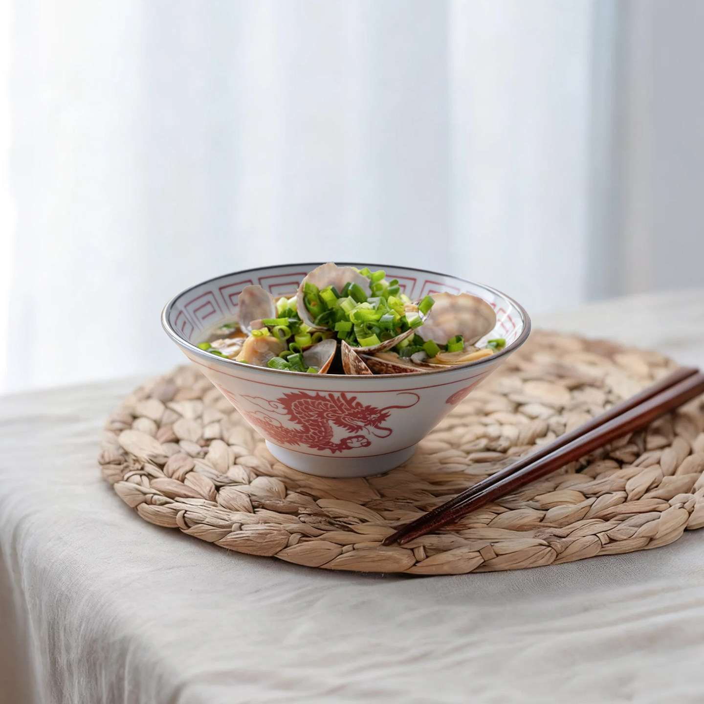 日本制陶瓷复古拉面碗煎饺餐盘图片