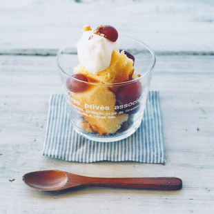 【特价清仓】日本制Studio M 印字透明玻璃饮料杯水杯